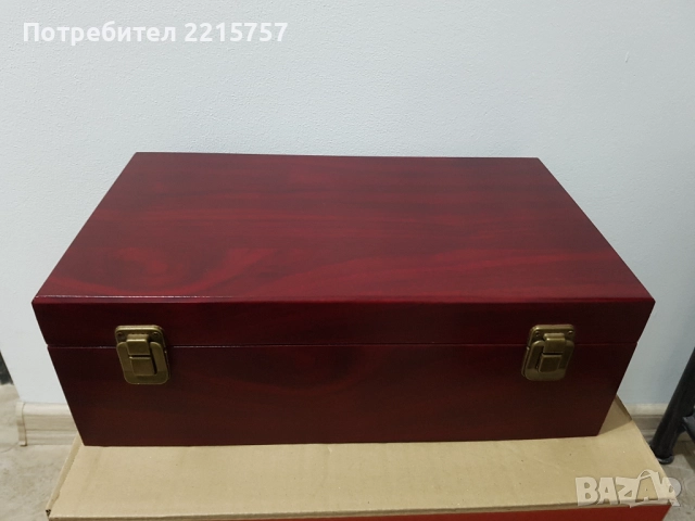 Кутия за две шишета вино., снимка 4 - Други - 42180992