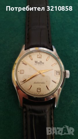 Швейцарски часовникMUDU automatic, снимка 3 - Мъжки - 42735038