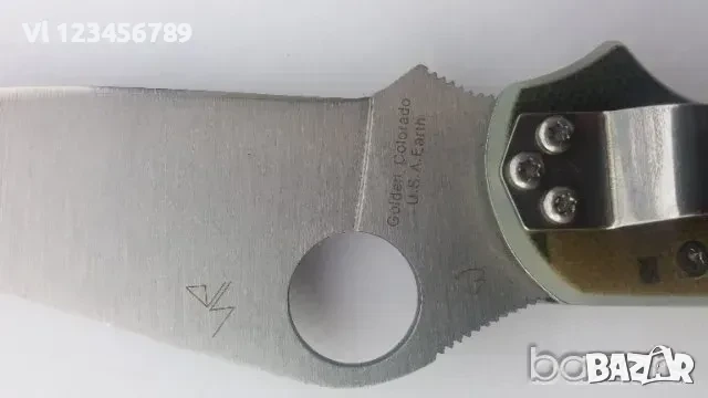 Сгъваем нож Spyderco CPM-S30V - FA35, 80х210мм, снимка 3 - Ножове - 52288735
