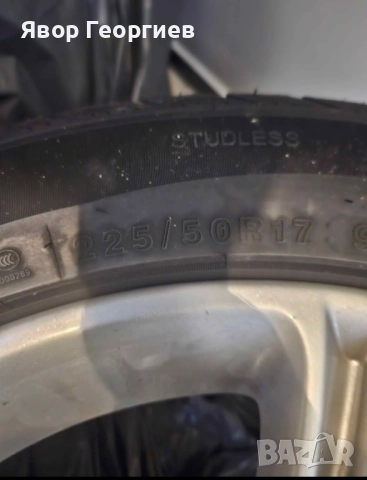 Гуми с джанти 4 броя за BMW, снимка 4 - Гуми и джанти - 52848948