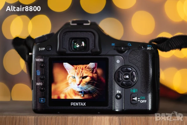Pentax K200D фотоапарат + два обектива и аксесоари Пентакс, снимка 1