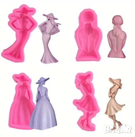 Молдове комплект 4 броя момичета , снимка 2 - Форми - 50238739