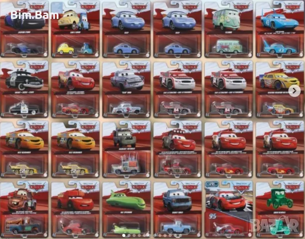 Колички Cars - Карс / Колите - комплекти, снимка 15 - Коли, камиони, мотори, писти - 56342183