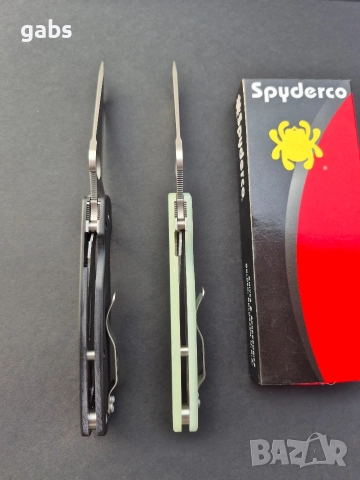 Сгъваем нож Spyderco Paramilitary 2 Exclusive Tanto,C81EX,два цвята, снимка 10 - Ножове - 50799109
