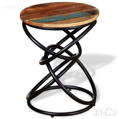 vidaXL Крайна маса, регенерирано дърво масив（SKU: 244231）
