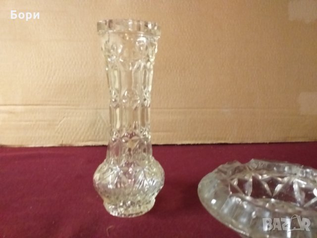 Стари  ваза и пепелник , снимка 3 - Вази - 34521928