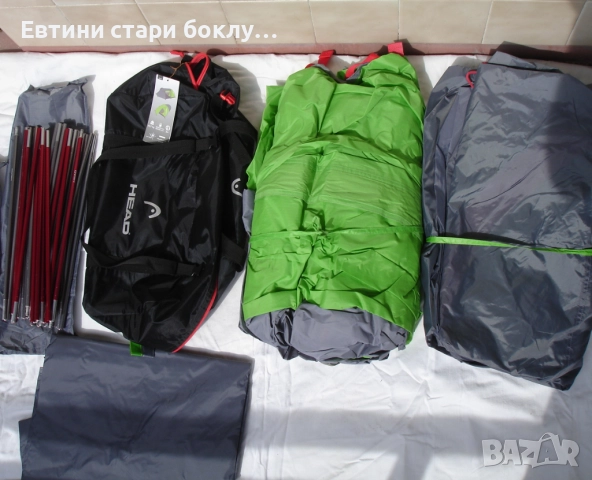 HEAD RIDLEY 4 – комфортна палатка за къмпинг, море, риболов, снимка 10 - Палатки - 52499783