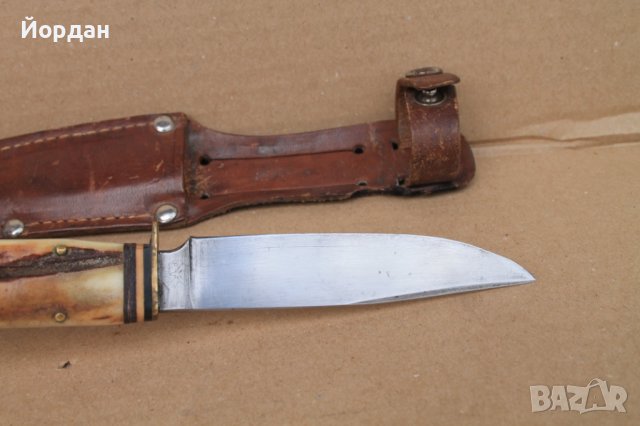 Немски ловен нож, снимка 7 - Антикварни и старинни предмети - 40737400