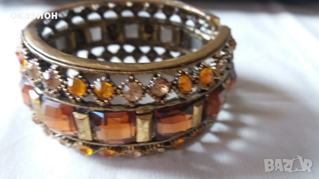 масивна гривна арт деко vintage