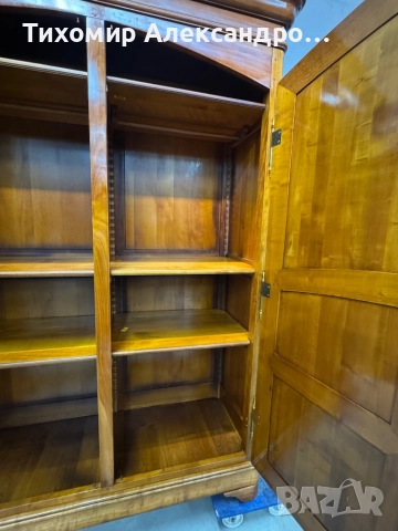 Двукрилен гардероб от дъбов масив, снимка 9 - Гардероби - 52983557