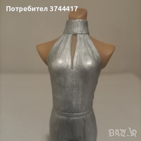 Прекрасна винтаж статуетка:най новото нещо,последни неща"Модна витрина"SILVER LADY,СРЕБЪРНА ДАМА., снимка 5 - Статуетки - 43662536