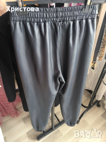 Кожен син панталон - 9 Е, снимка 4 - Панталони - 53929823