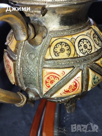 много стар чайник, снимка 3 - Антикварни и старинни предмети - 50504993