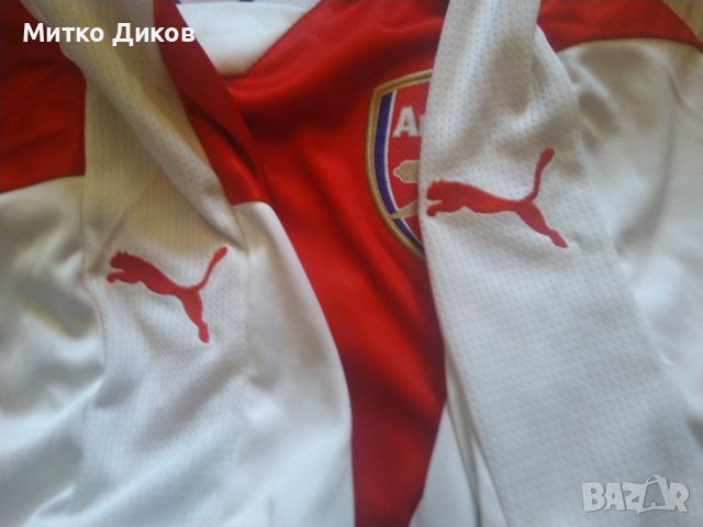 Арсенал футболна тениска маркова на Пума №10 размер М , снимка 4 - Футбол - 39932656