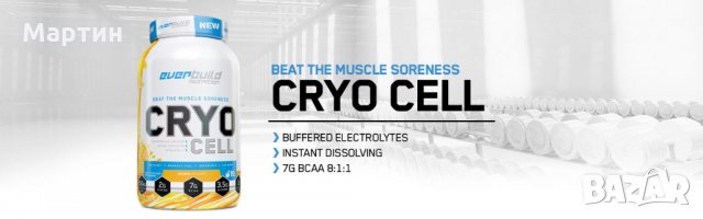 EVERBUILD Cryo Cell / 90serv. - 1.400кг, снимка 2 - Хранителни добавки - 34548883