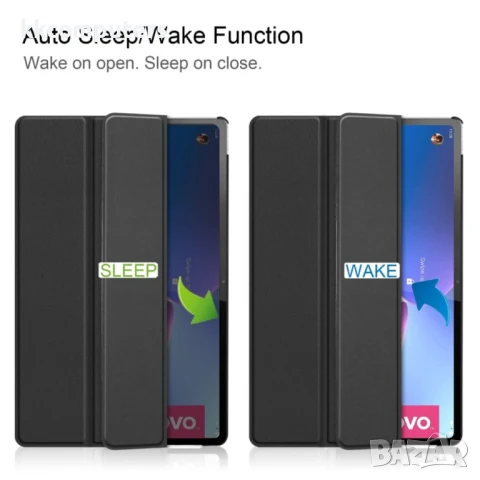 Lenovo Tab P12 Pro 12.6 Кожен Калъф и Протектор, снимка 9 - Калъфи, кейсове - 50783957