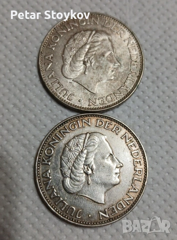 Сребърни монети., снимка 2 - Нумизматика и бонистика - 53260710