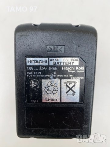 Hitachi BSL1830 - Акумулаторна батерия 18V 3.0Ah, снимка 3 - Други инструменти - 40370376