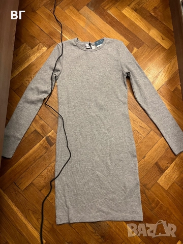 Нова рипсена рокля с/м размер-15 лв