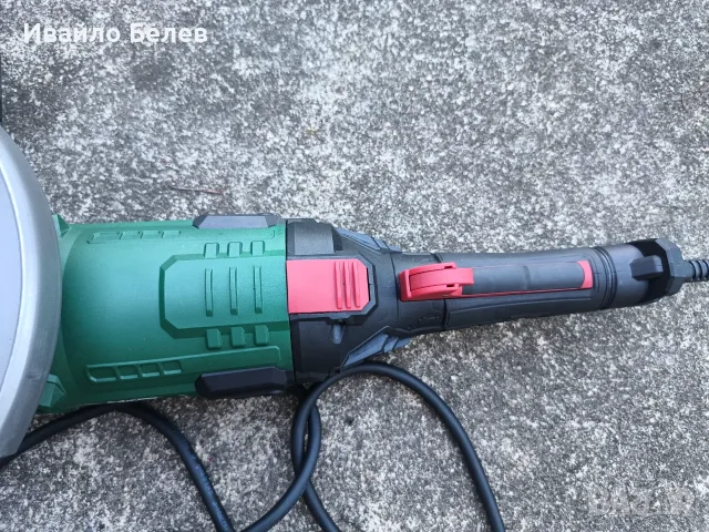 Ъглошлайф Parkside PWS 230 F5 (2000W, Ø 230 mm) – използван 2 пъти, с гаранция, снимка 4 - Ъглошлайфи - 55837591
