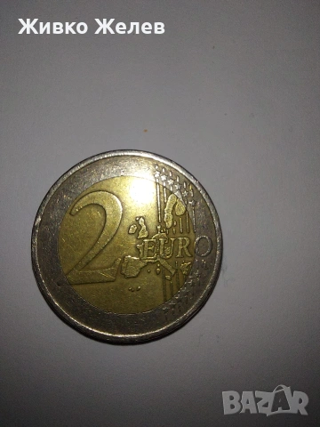 2 euro 2001год., снимка 2 - Нумизматика и бонистика - 53275103