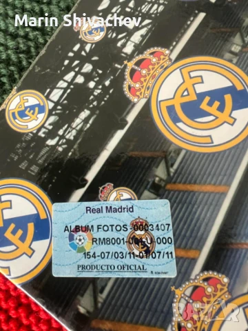 Фото албум на Реал Мадрид, снимка 2 - Фен артикули - 51249782