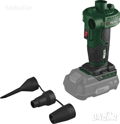Акумулаторна въздушна помпа духалка Parkside, снимка 6 - Компресори - 52394644