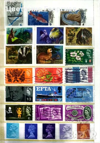 Класьор с марки 365 бр , снимка 7 - Филателия - 48119052