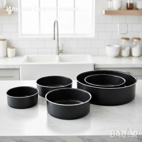 Алуминиева мраморна тава – чисто отделяне и безупречни печива всеки път, снимка 2 - Други - 52490657