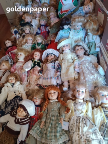 Стари порцеланови кукли, снимка 2 - Колекции - 52571283