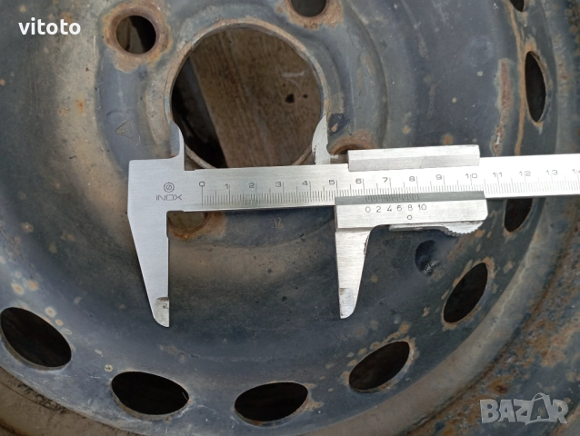 Джанта с гума - 13 цола от Рено-беше резервна, снимка 6 - Гуми и джанти - 51669432