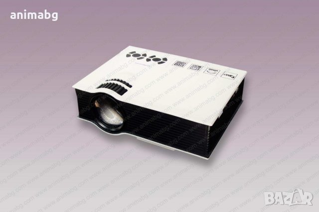 ANIMABG Мултимедиен HD LED проектор с WiFi