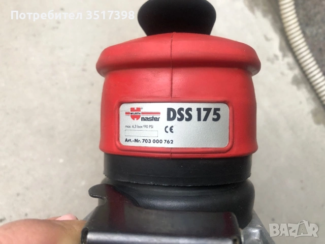 Hoв пневматичен виброшлайф WURTH, снимка 5 - Индустриална техника - 53948963