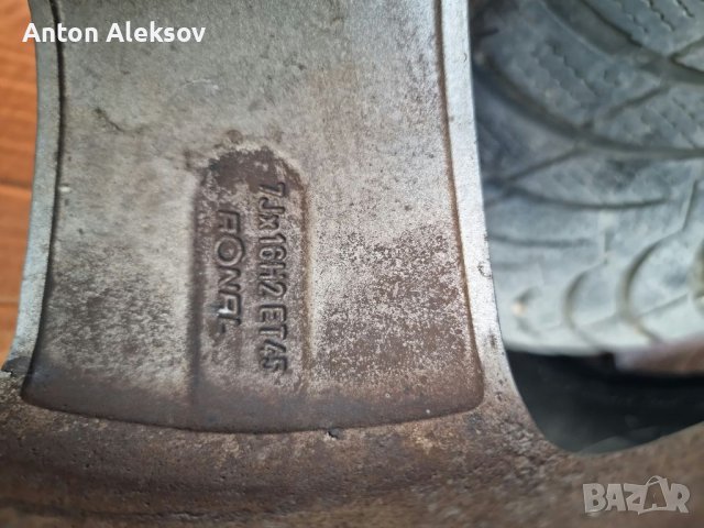 От Audi-Ronal 16ки 5/112 7J×16H2 ET45, снимка 3 - Гуми и джанти - 35859451