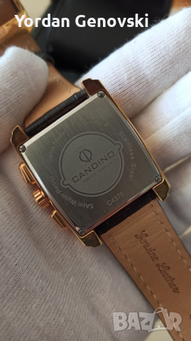 Candino мъжки часовник Gold PVD (Швейцарски), снимка 6 - Мъжки - 44790584