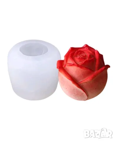 Молд голяма роза 6 см (1), снимка 3 - Форми - 49317083