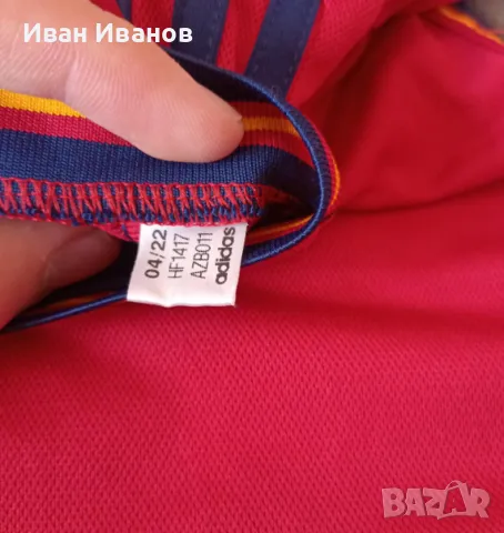 Оригинална детска тениска на Испания - размер 104, снимка 3 - Детски тениски и потници - 47330456