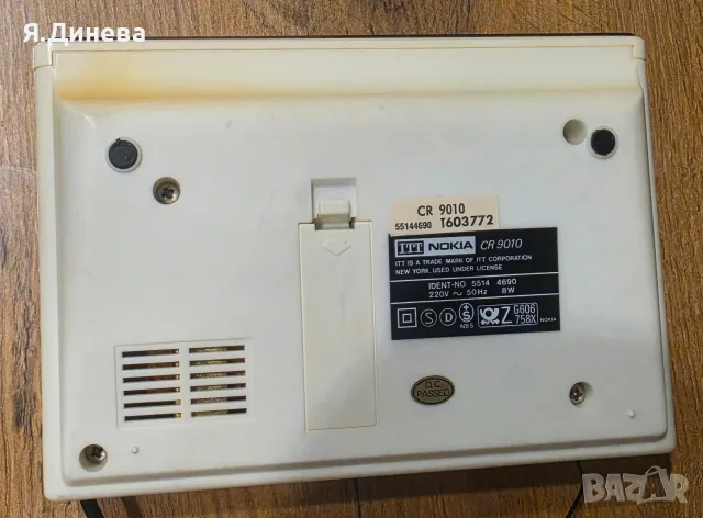 Радио-будилник Nokia CR-9010, снимка 4 - Радиокасетофони, транзистори - 56515062