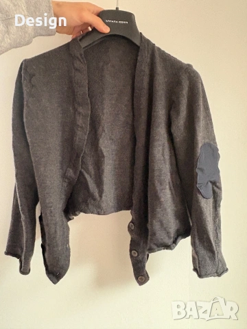 Оригинална блуза с жилетка S Max Mara, снимка 2 - Блузи с дълъг ръкав и пуловери - 54031143