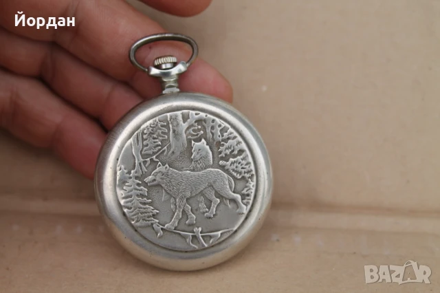 СССР джобен часовник ''Молния/Мълния'', снимка 3 - Джобни - 51066115