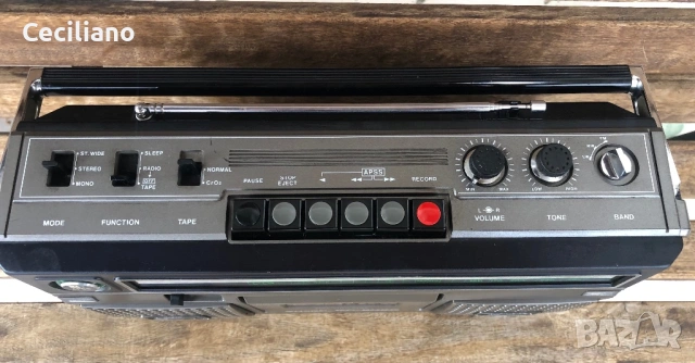 Радиокасетофон Sharp GF-8080E , снимка 8 - Радиокасетофони, транзистори - 53226932