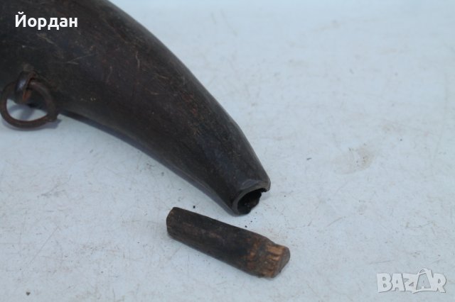 Барутница за кремъчно оръжие , снимка 6 - Антикварни и старинни предмети - 37244428