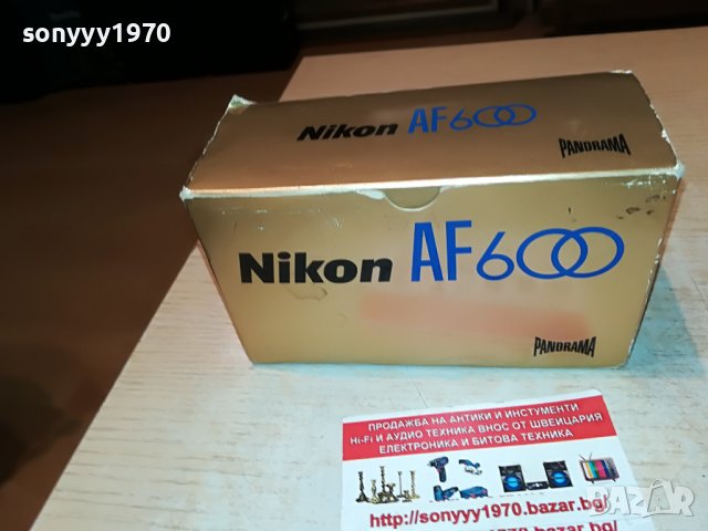 ПОРЪЧАН-NIKON AF600-ВНОС ФРАНЦИЯ 2305221127, снимка 4 - Фотоапарати - 36848247