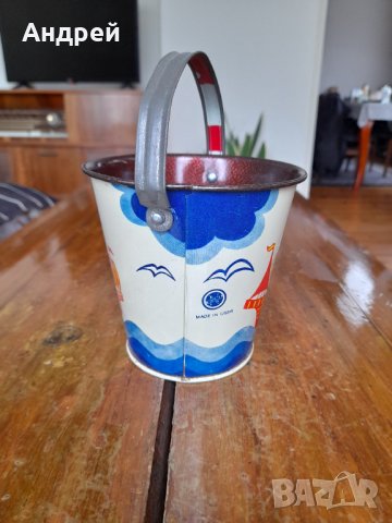 Стара детска кофа,кофичка #14, снимка 4 - Антикварни и старинни предмети - 39458735