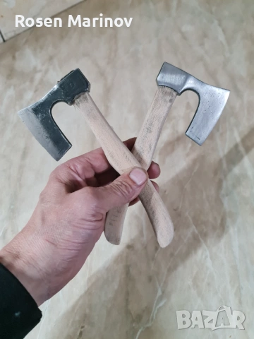 Мини брадвички Хобит  от  ресиорна стомана 65 г изковани  за декорация  :)  заточени  закалени  , снимка 3 - Декорация за дома - 53295056