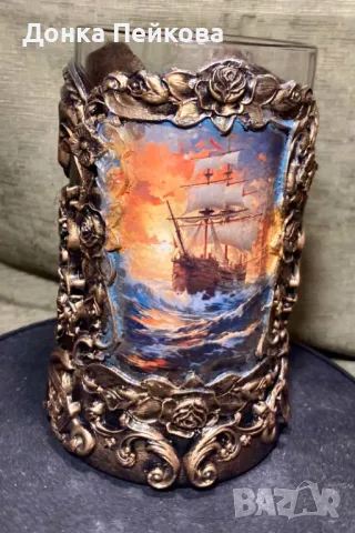 Ръчна изработка халба за бира 500 мл