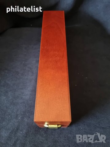 LINDNER - Дървена луксозна кутия за 50 квадратни капсули или 85 картончета, снимка 3 - Нумизматика и бонистика - 37828478