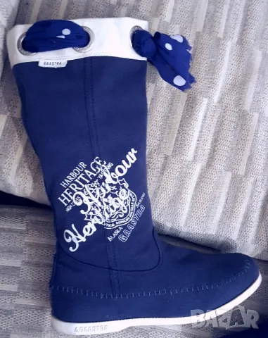 "Gaastra"-тъмносини ботуши , снимка 3 - Дамски ботуши - 48270708