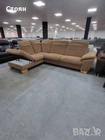 ПРОМОЦИЯ!!!Тъмно бежов диван от плат с ракла "PP - LA15052", снимка 7 - Дивани и мека мебел - 39964936