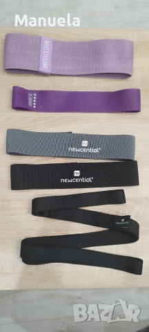 Фитнес ластици 5 бр. с различно съпротивление 